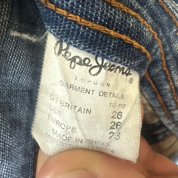 Preowned- Vintage Pepe “Layla” Jeans Womens (Size 26) - Picture 9 of 16